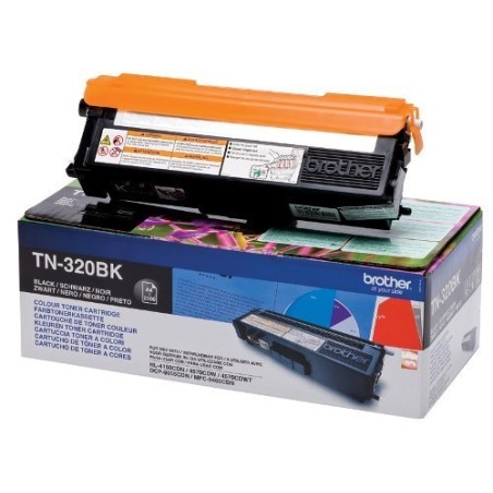 Toner Brother TN320BK preto