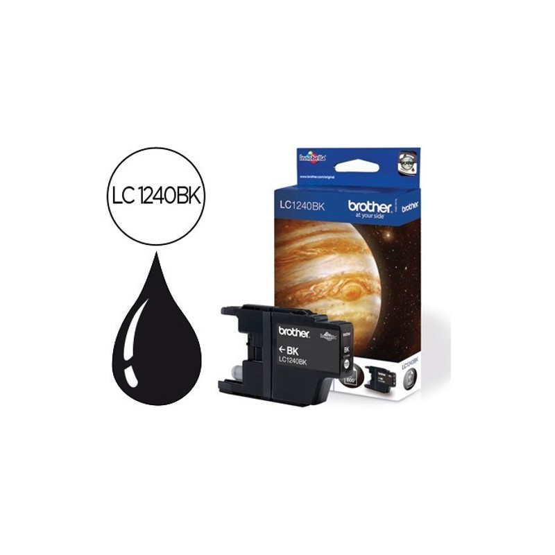 Tinteiro Brother LC1240BK Preto