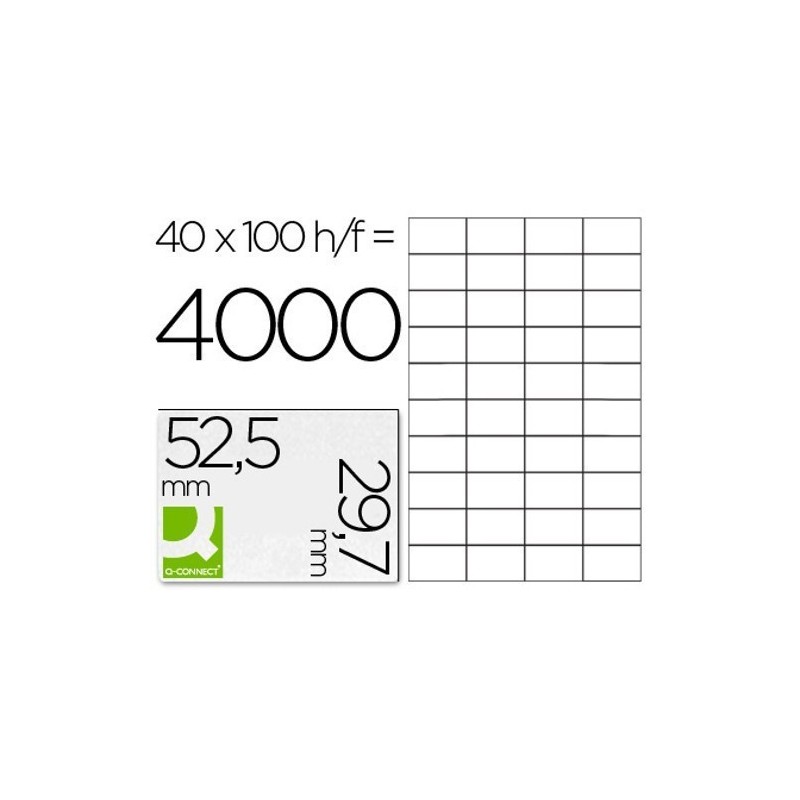 Etiquetas adesivas 52,5x29,7mm