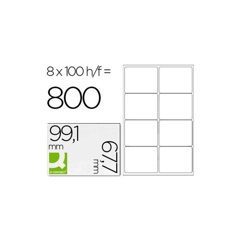 Etiquetas adesivas 99,1x67,7mm