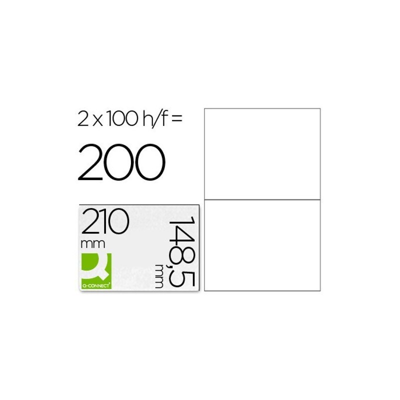 Etiquetas adesivas 210x148,5mm (formato A5)