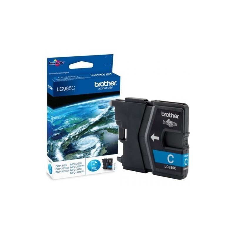 Tinteiro Brother LC985C Azul