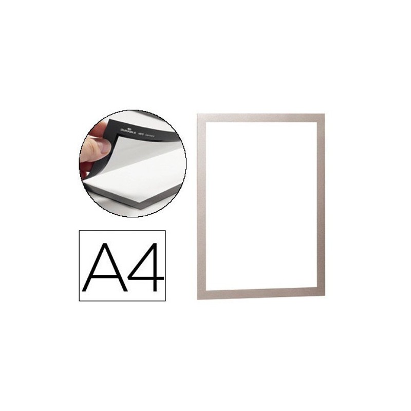 Molduras magnéticas porta anuncios A4 Q-connect