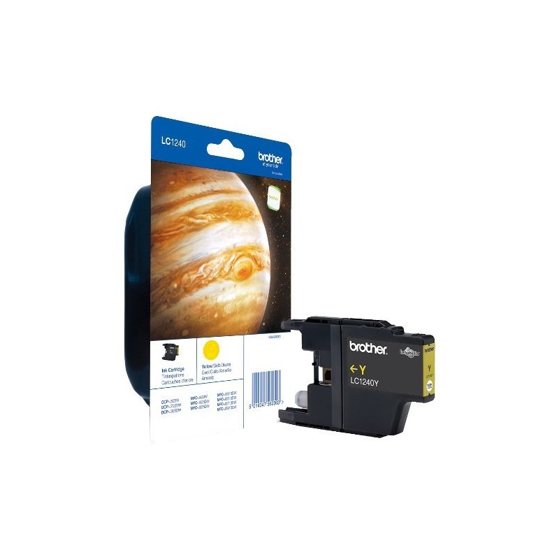 Tinteiro Brother LC1240Y Amarelo