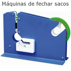 Máquinas de fechar sacos de plástico