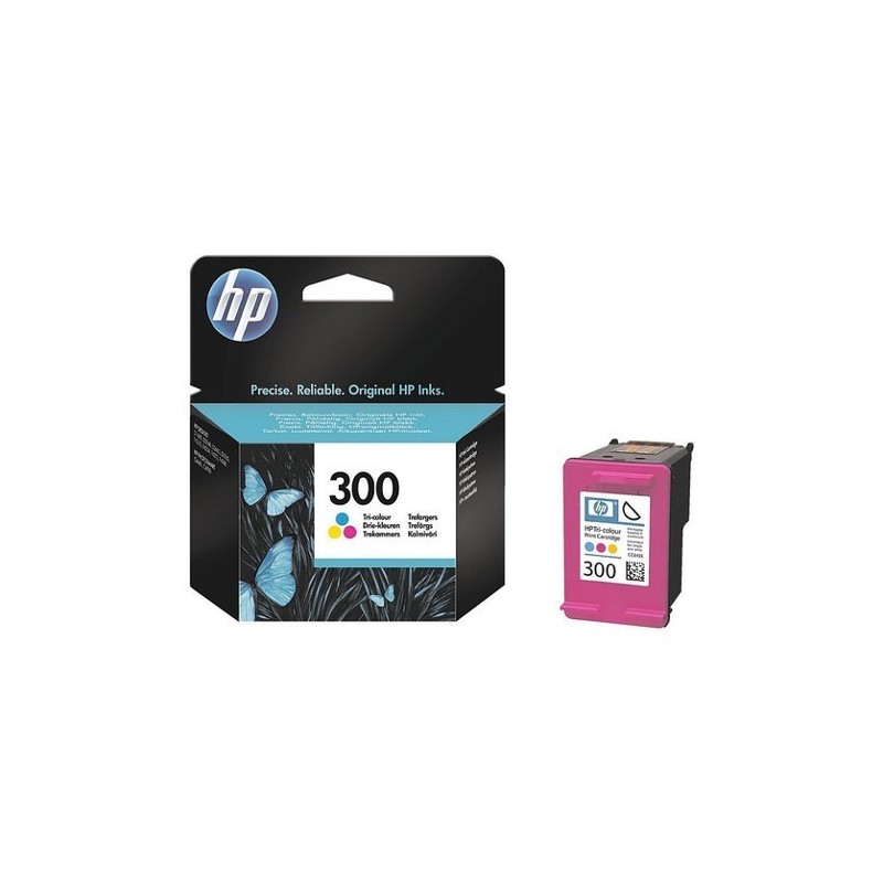 Tinteiro HP 300 tricolor (CC643EE)