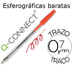 Esferográficas vermelhas baratas