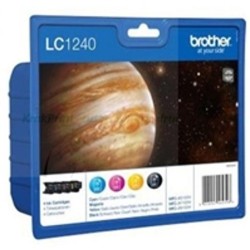 Tinteiro Brother LC1240VALBP (pack com 4 Cores)