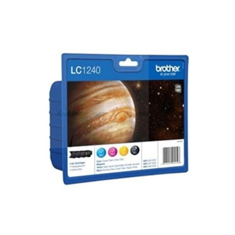 Tinteiro Brother LC1240VALBP (pack com 4 Cores)