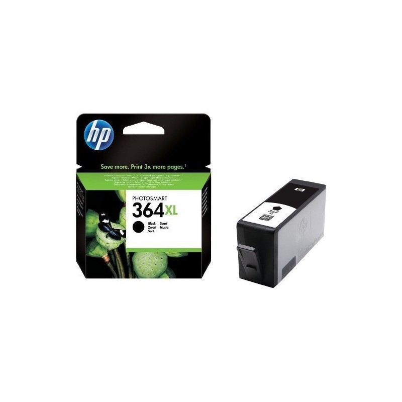 Tinteiro HP 364XL Preto (CN684EE)