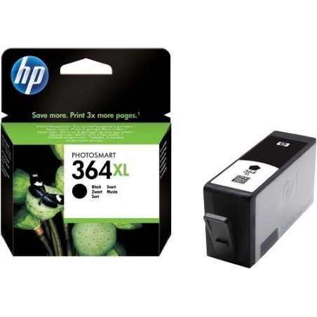 Tinteiro HP 364XL Preto (CN684EE)