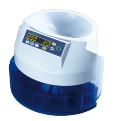 Máquinas de contar e classificar moedas