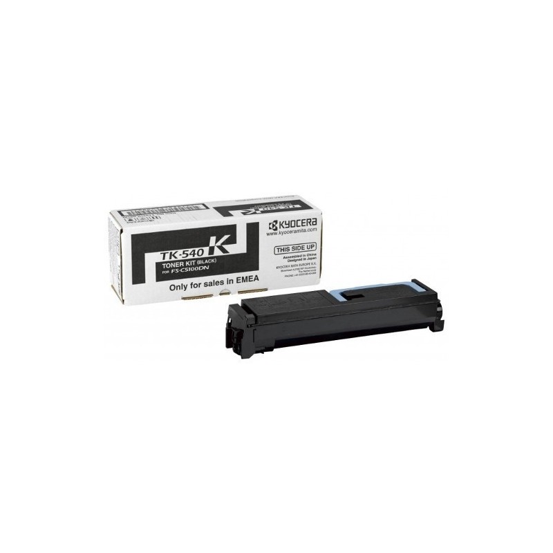 Toner Kyocera TK540K preto para FS-C5100DN