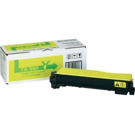 Toner Kyocera TK540Y amarelo para FS-C5100DN