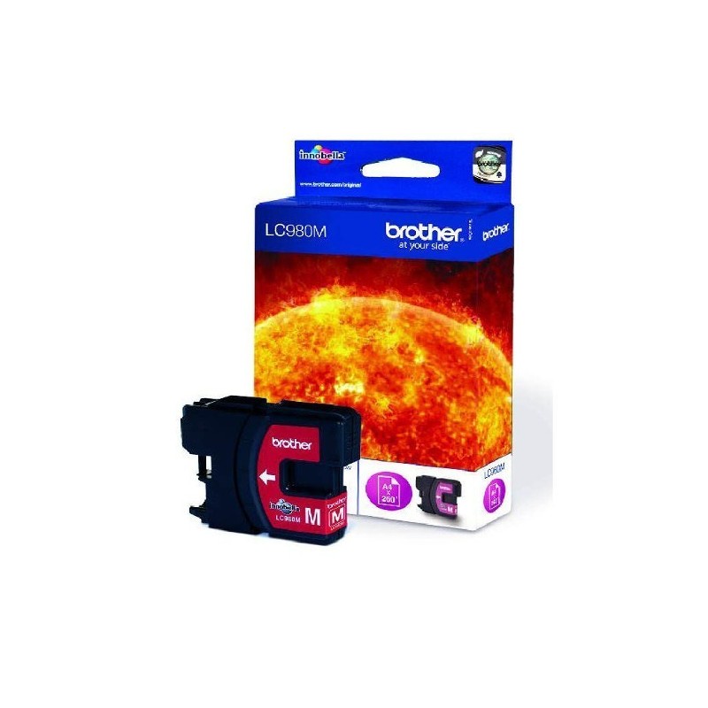 Tinteiro Brother LC980M Magenta