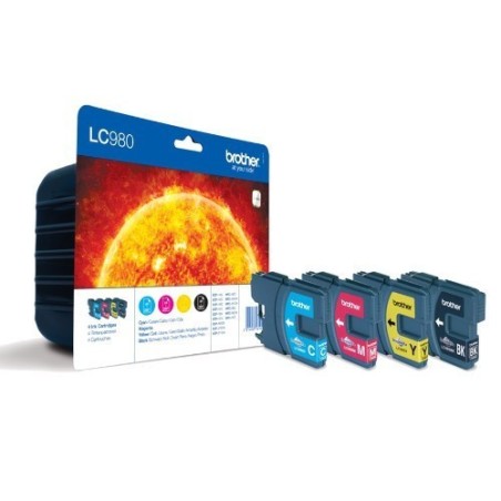Tinteiro Brother LC980VALBP (pack de 4 cores)