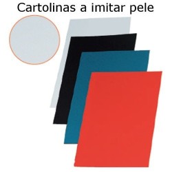 Cartolinas A4 em imitação de pele