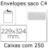 Envelopes Brancos C4 (229X324mm) autodesk