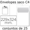 Envelopes brancos C4 (229X324mm)