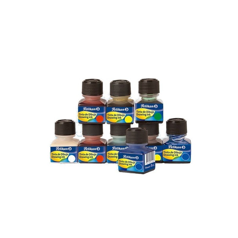 Tinta da china colorida