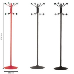 Cabides de pé com várias opções de cor