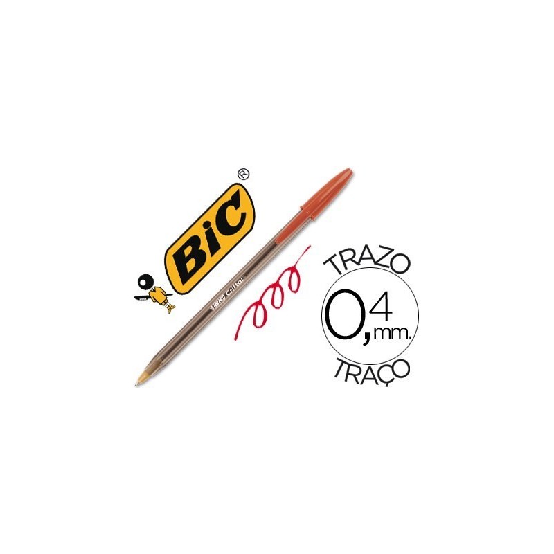 Esferográficas Bic cristal vermelhas
