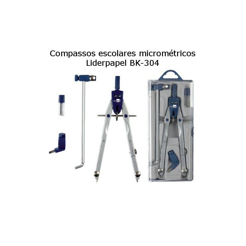 Compassos micrométricos Liderpapel BK-304