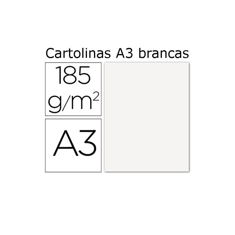 Cartolinas A3 coloridas Guarro