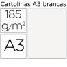 Cartolinas A3 coloridas Guarro