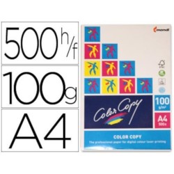Papel color copy satinado A4 de 100 gr