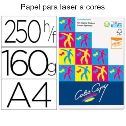 Papel Color Copy A4 satinado de 160gr