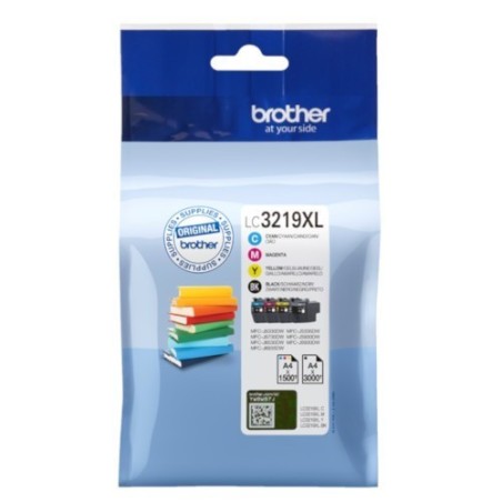 Tinteiros Brother LC3219XLBK pretos de alta capacidade