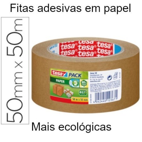 Fitas Tesa para embalagem em papel kraft