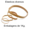 Elásticos em caixa de 1 Kg.
