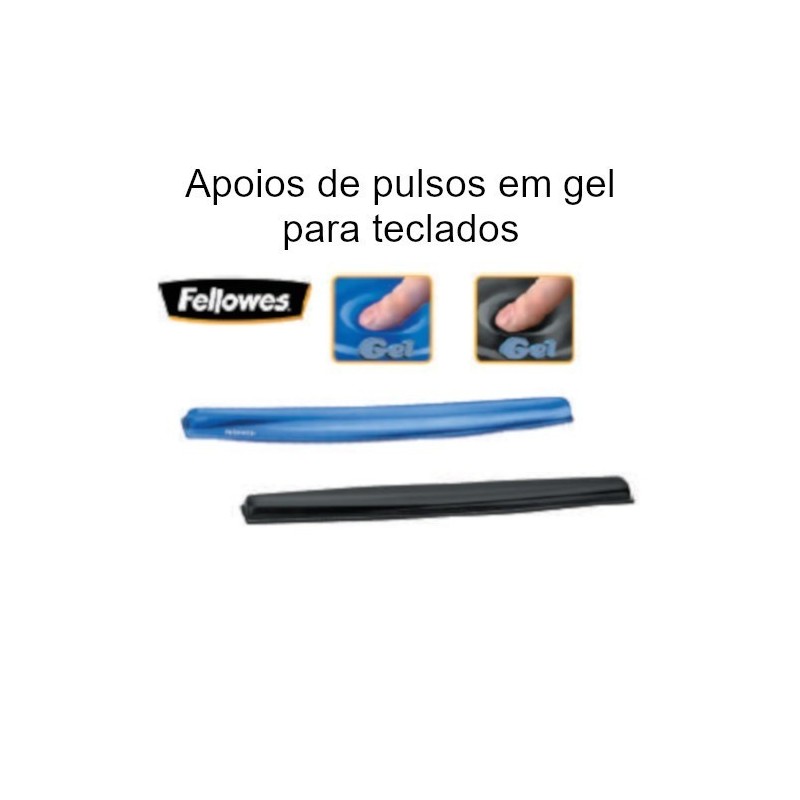 Apois de pulsos em gel para teclados