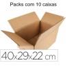 Caixas de cartão 40x29x22cm