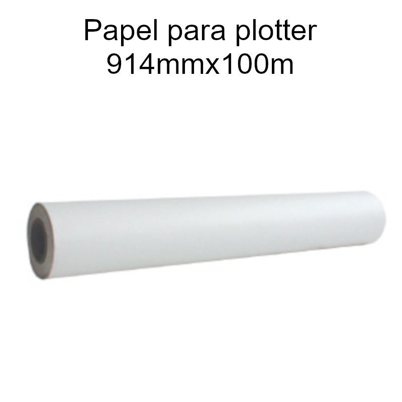 Papel para plotter 914mmx100m Evolution Premium Extra