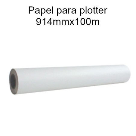 Papel para plotter 914mmx100m Evolution Premium Extra