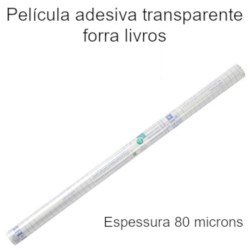 Rolos de película adesiva transparente