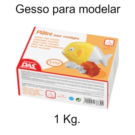Gesso para Modelar DAS 1Kg
