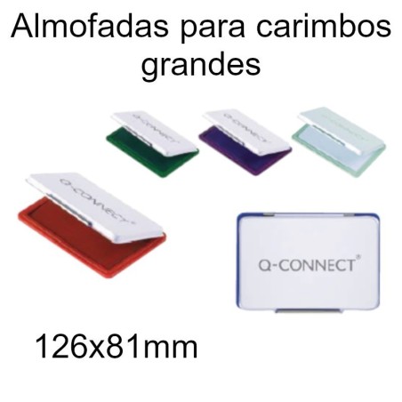 Almofadas para carimbos grandes