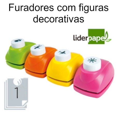 Furadores com figuras decorativas