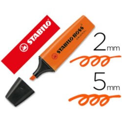 Marcadores fluorescentes Stabilo Boss 70 Original laranja