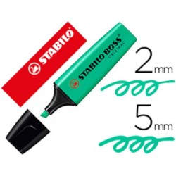 Marcadores fluorescentes Stabilo Boss 70 Original turquesa