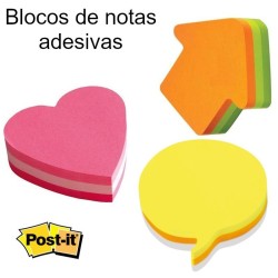 Blocos Post-It com formas