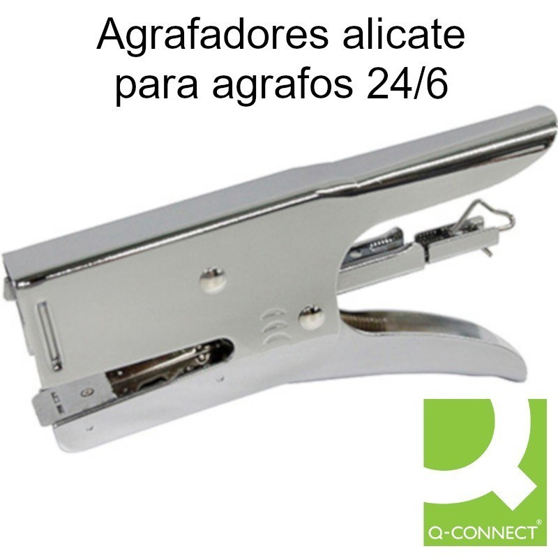 Agrafadores alicate metálicos Q-Connect