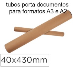Tubos porta documentos A3 e A2