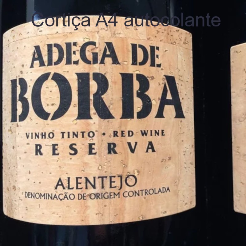 cortiça autocolante A4