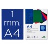 cartolinas A4 azuis para encadernações