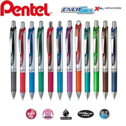 Caneta Roller Gel Pentel Energel X BL77 Retrátil 0.7mm – Várias Cores